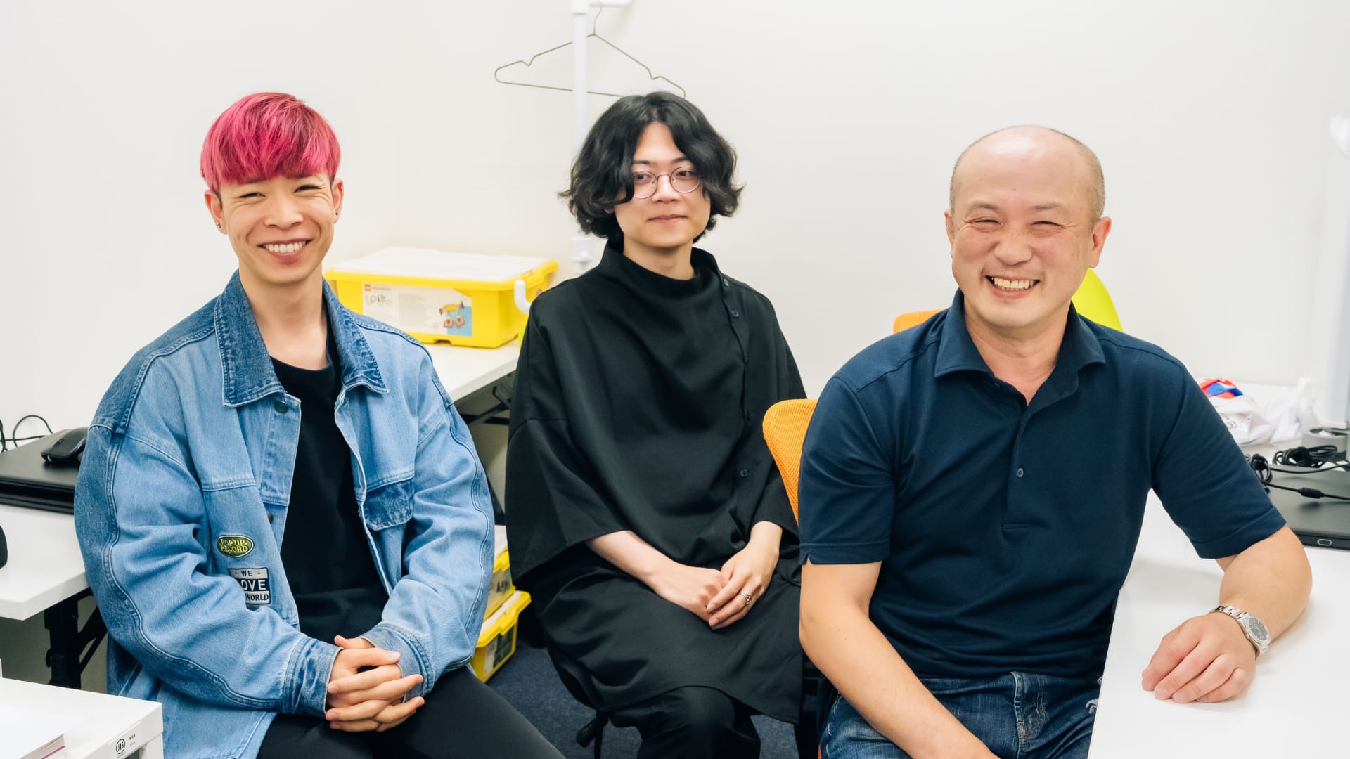 左から栗木先生、東條先生、岡田先生